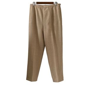 Pendleton NWOT Virgin Wool Lined Pants In Tan Size 14
